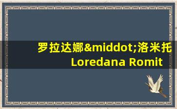 罗拉达娜·洛米托 Loredana Romito的全部作品